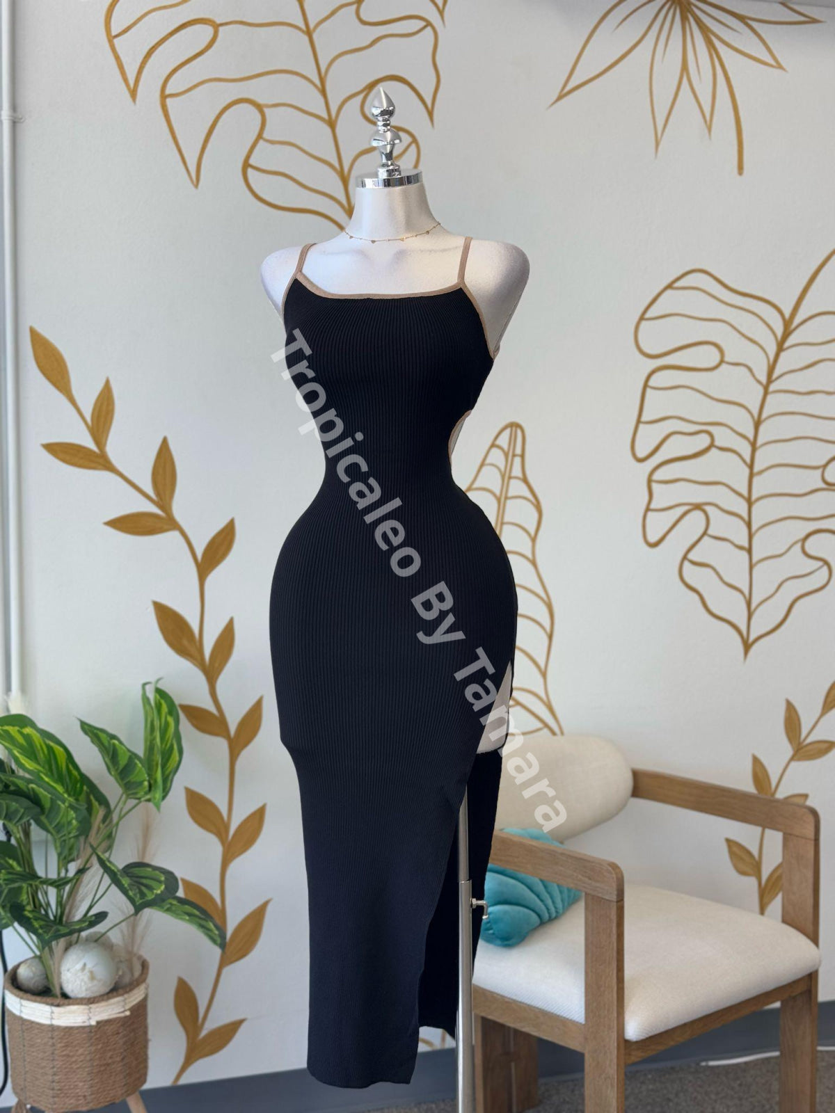 NightGlow Cutout Dress