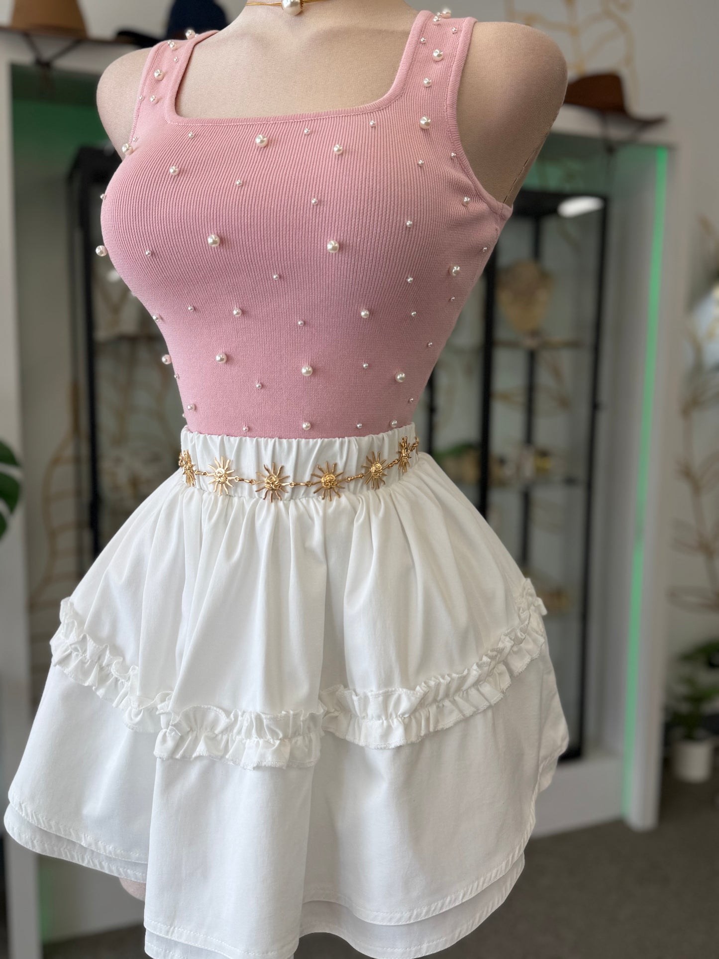 Pearl Bloom Skort 🤍✨