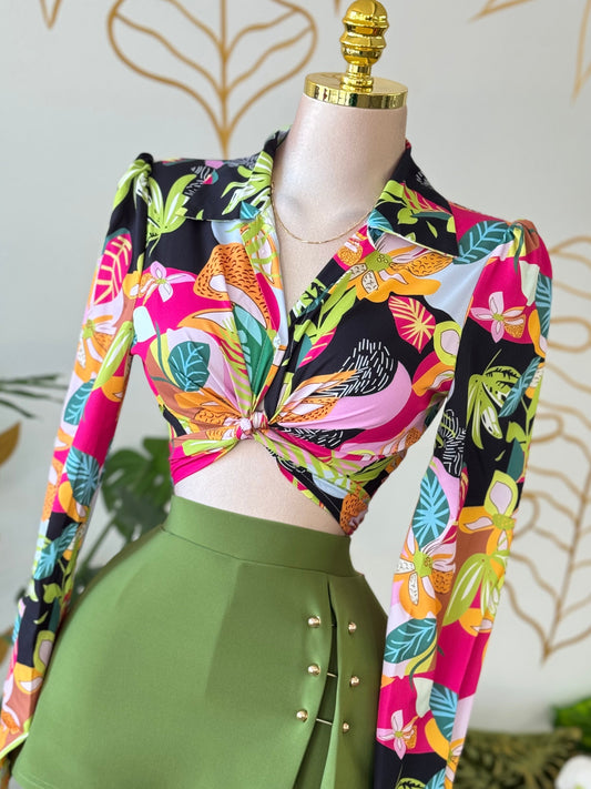 Tropical Twist Blouse