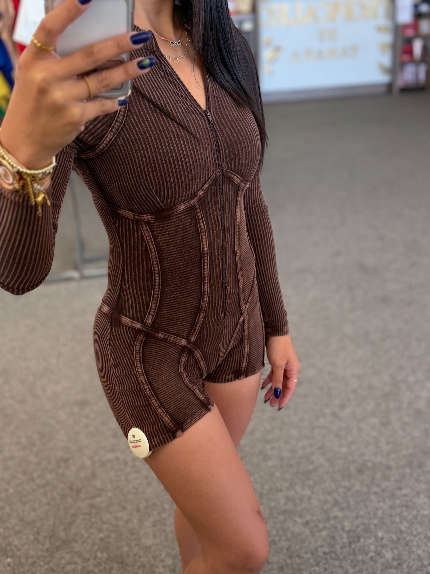 Dark Chocolate Romper 🍫🤎