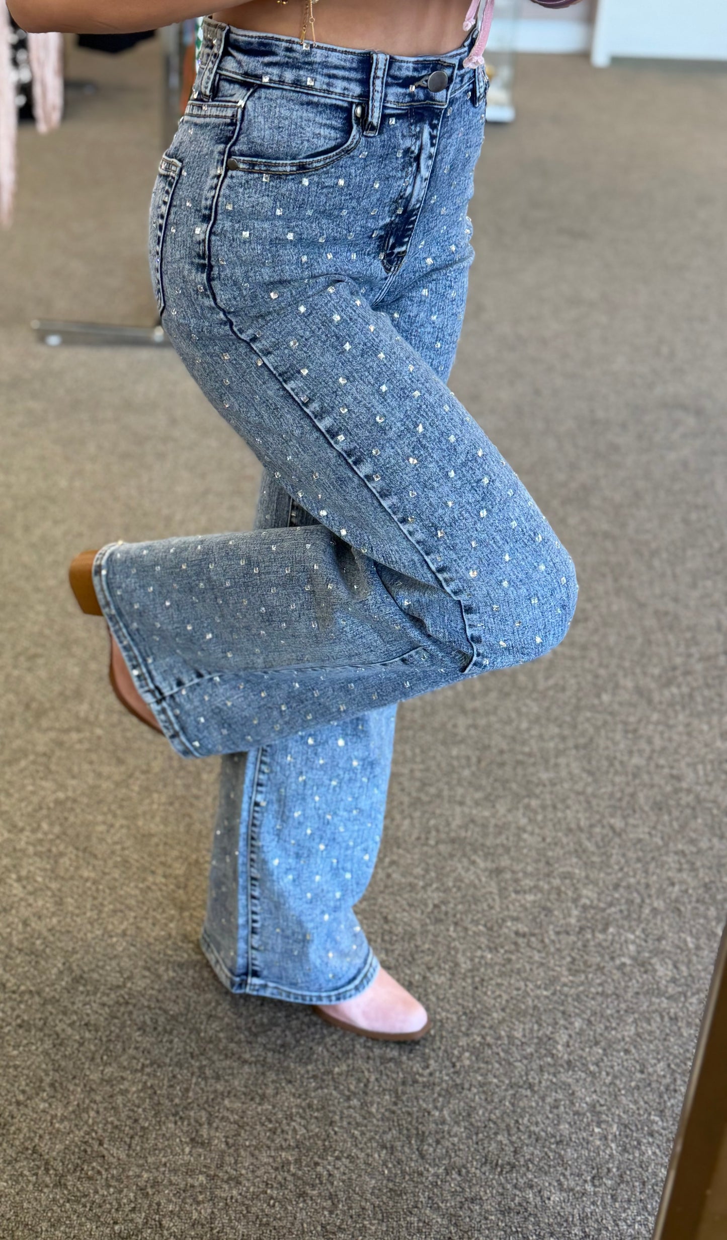 ✨ GLITTER VIBRANT JEANS ✨