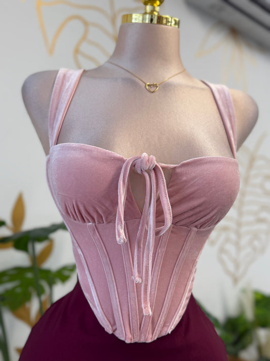 Light Pink Blush Top 🌸🎀👛