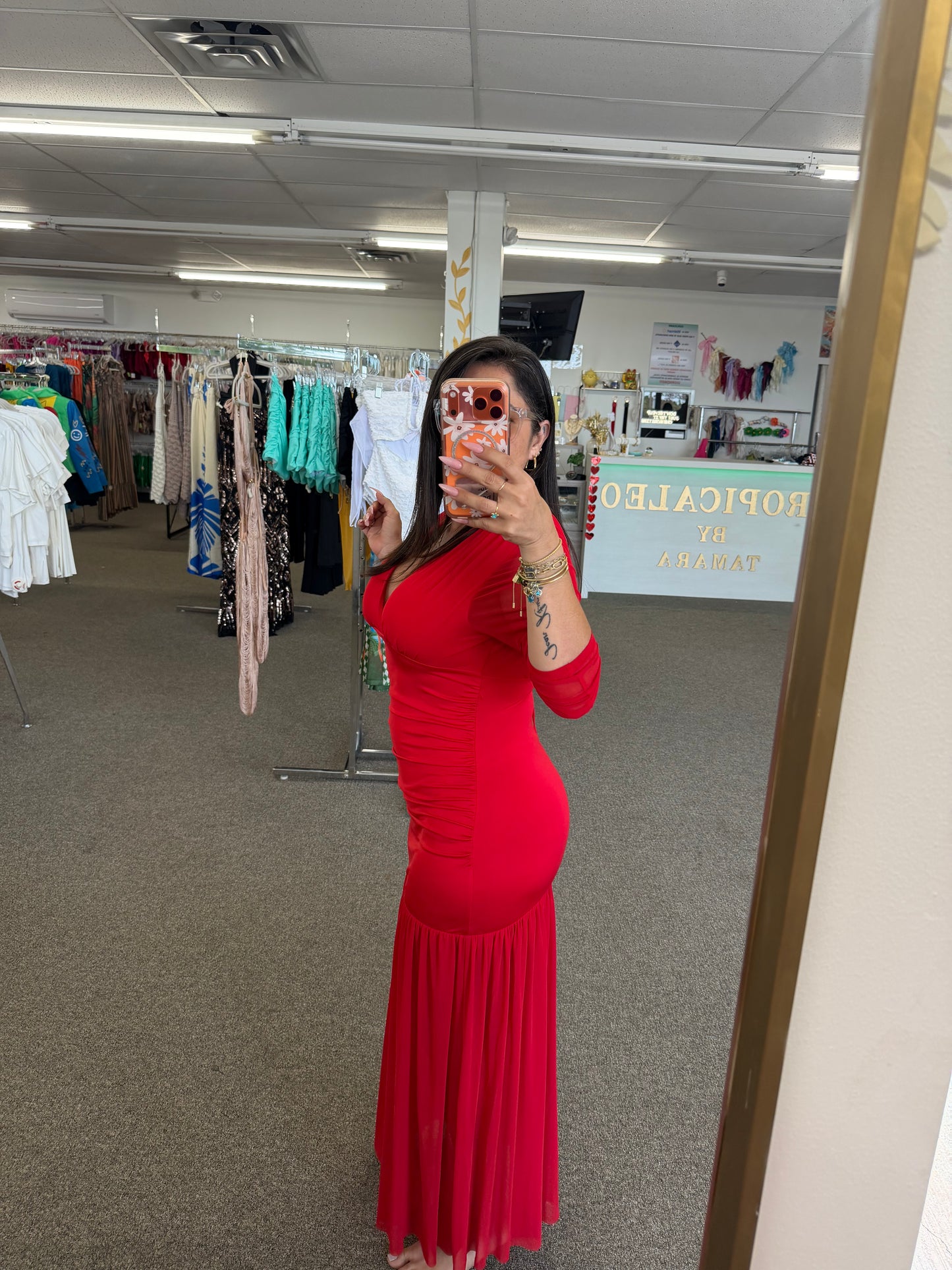 Scarlet Goddess Flow Dress