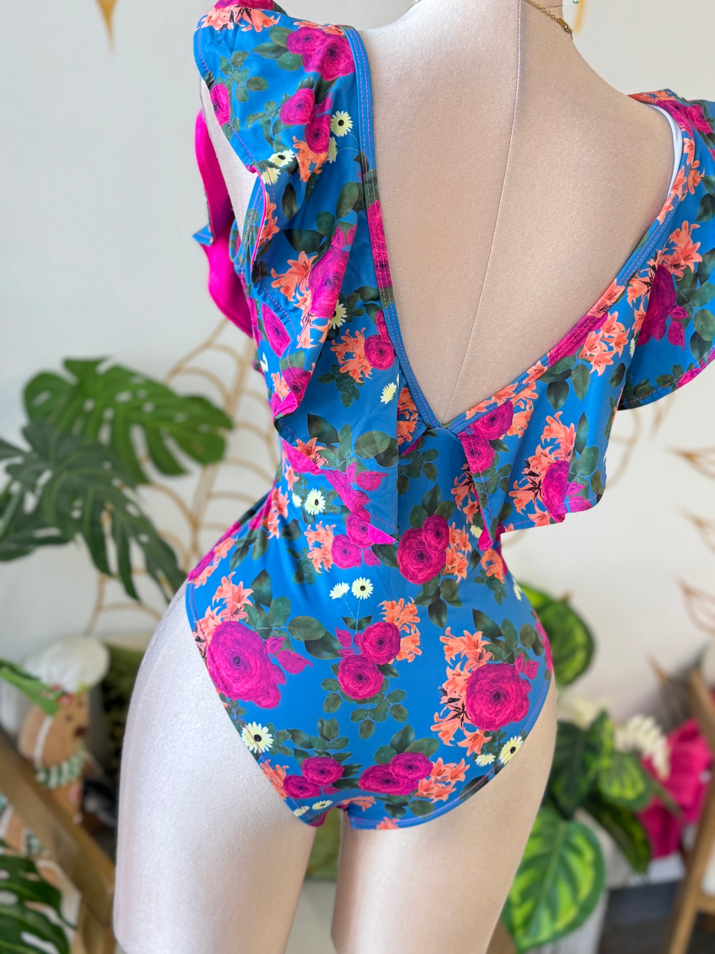 Floral Tide One-Piece