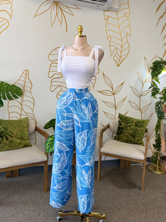 Tropical Breeze Wide Leg Pants