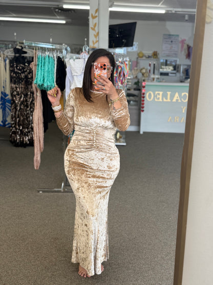 •	Golden Hour Sculpt Dress 🌟