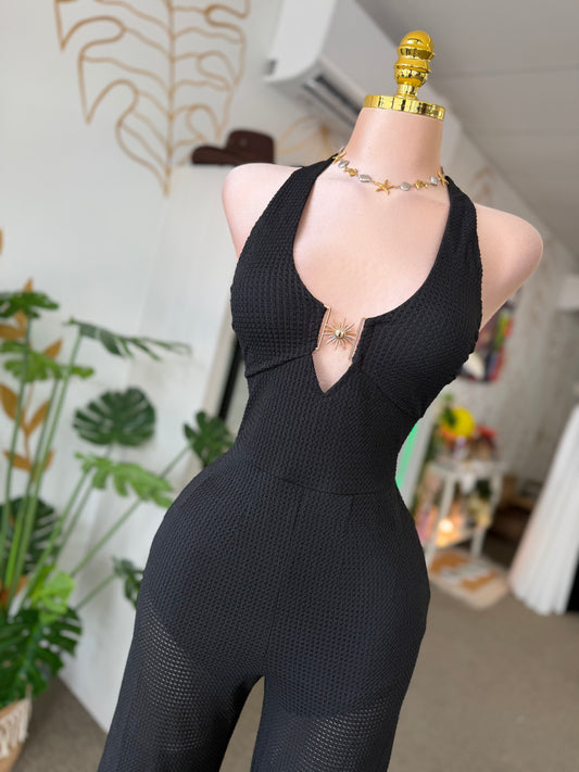 Black Eclipse Jumpsuit 🖤🤩🌿