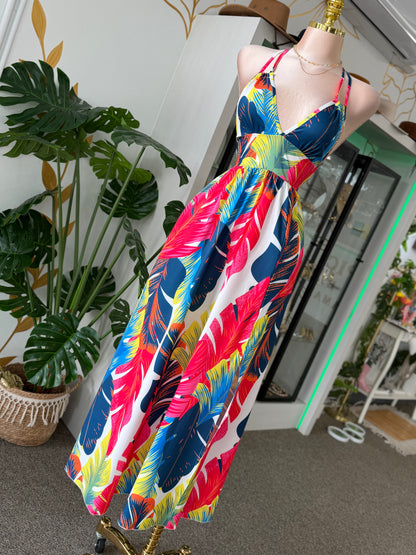 Tropical Paradise Convertible Maxi Dress 🌺🌴