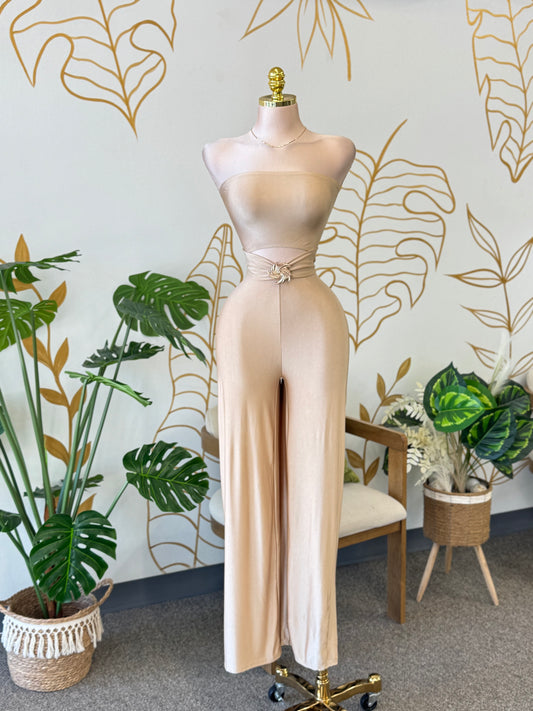 Golden Glow Jumpsuit