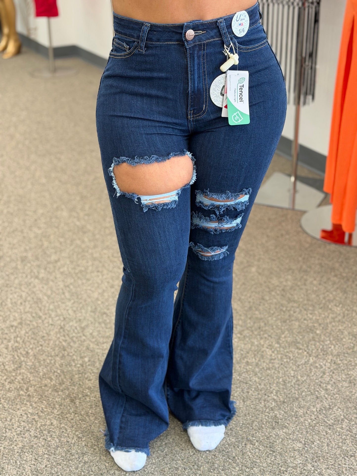 Vibrant Jean Blue Rebel