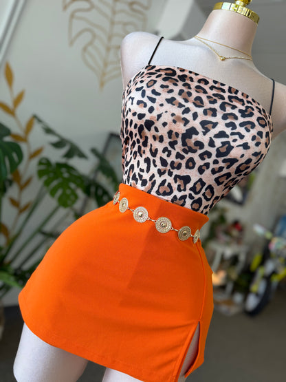 Top print / Leopardo 🐆 🧡✨