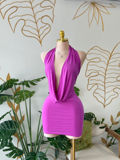 Magenta Glow Dress