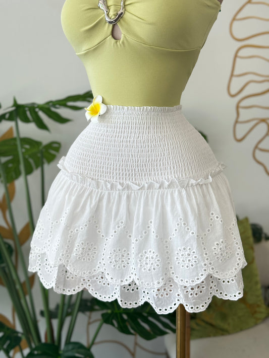 White Breeze Mini Skort