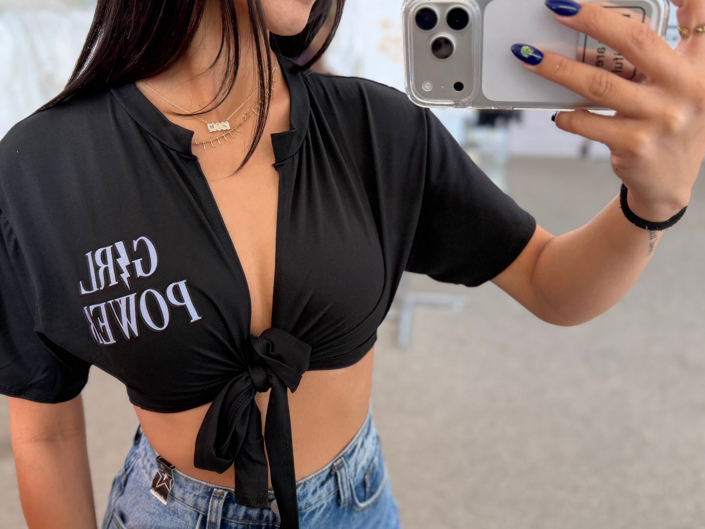 Girl Power Crop Top