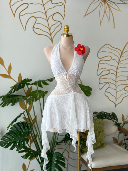 White Lace Dream Dress