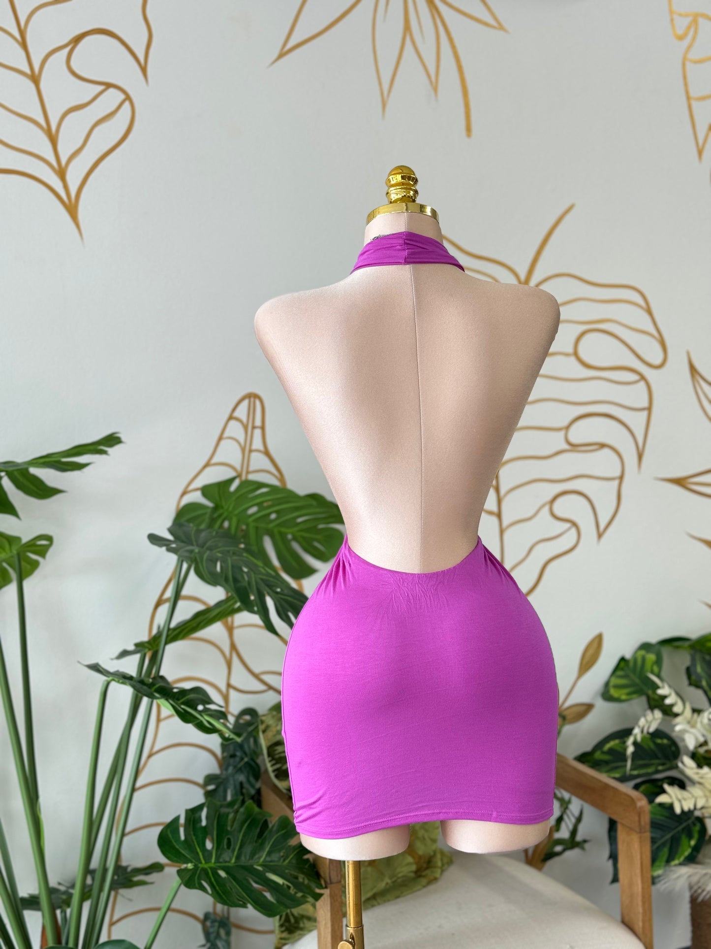Magenta Glow Dress
