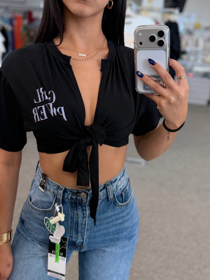 Girl Power Crop Top
