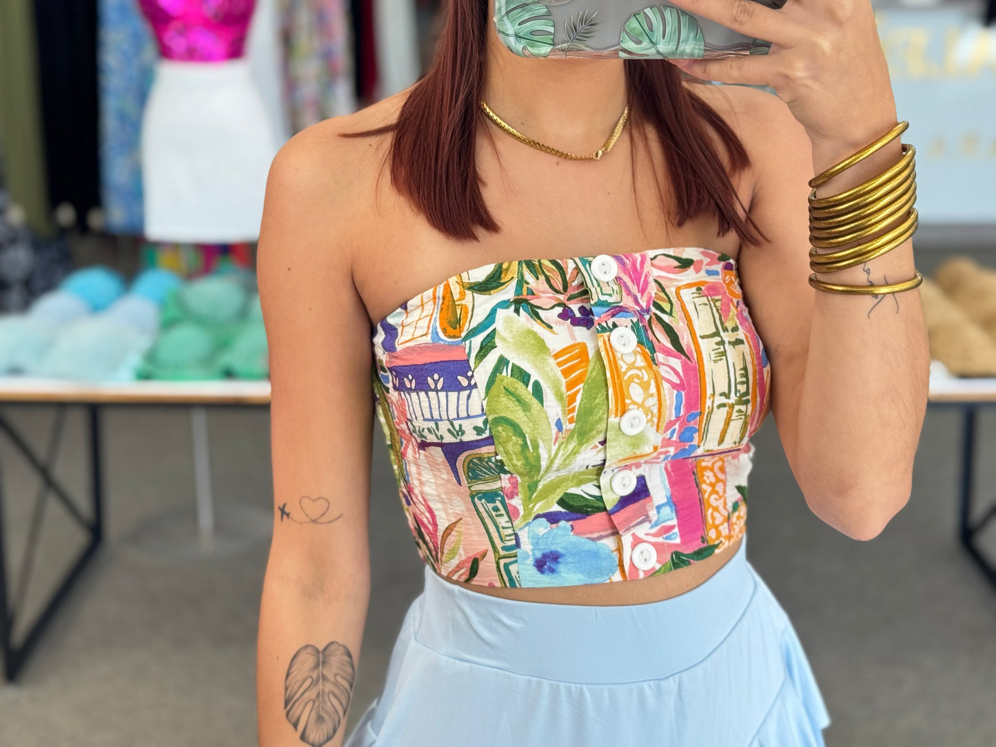 Island Vibes Tube Top