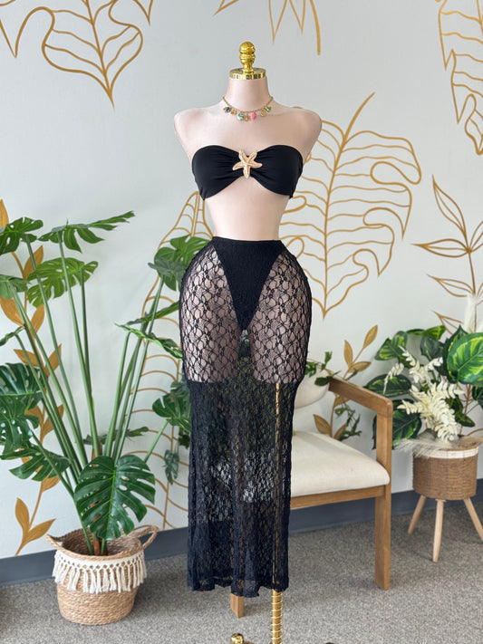 Starfish Black Mesh Set