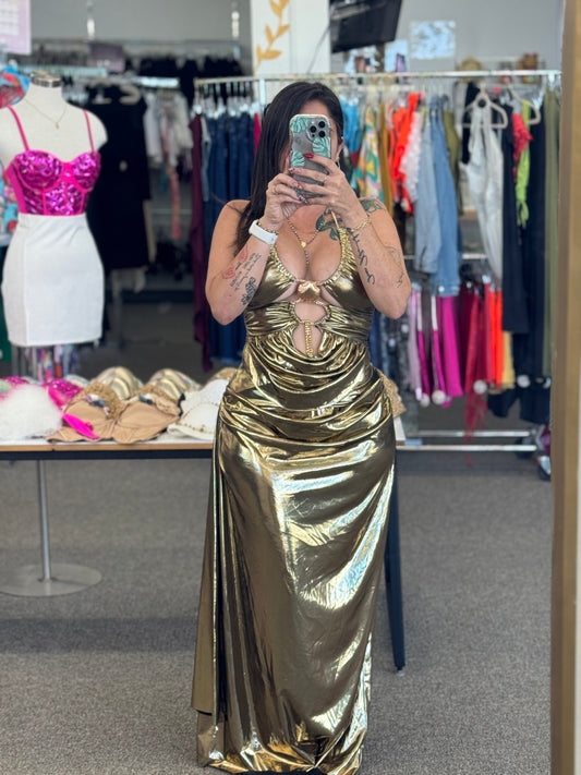 Golden Goddess Dress