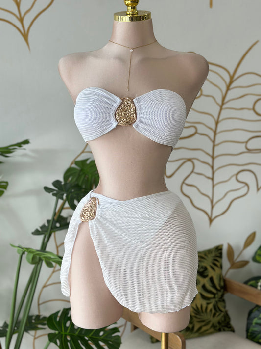 Golden Breeze 3-Piece Swimsuit