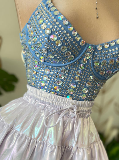 Crystal Sky Corset