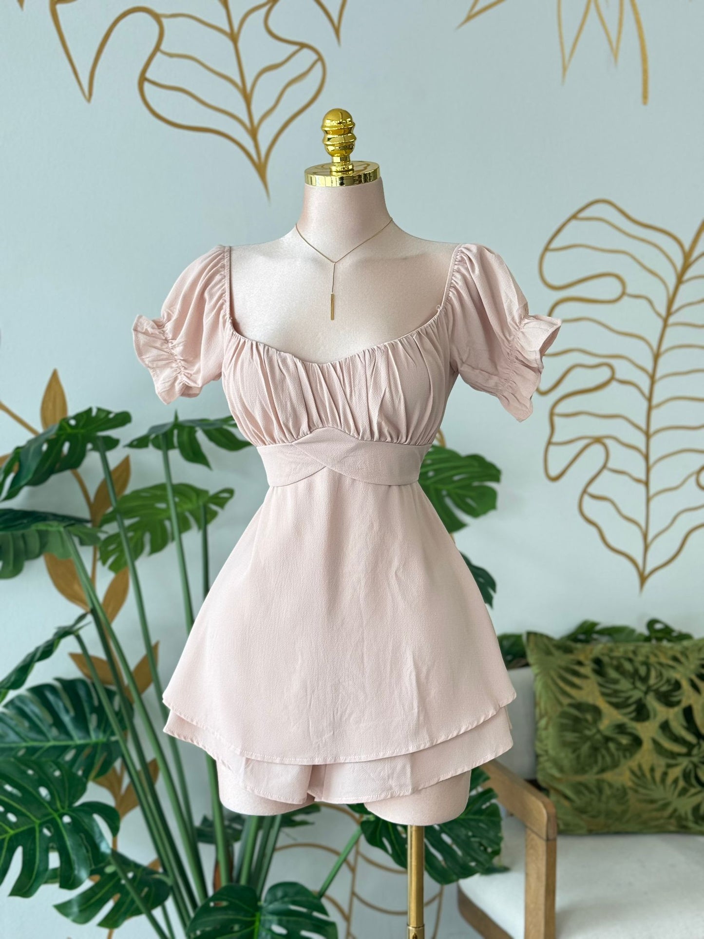 🌸 “Blush Garden Romper”