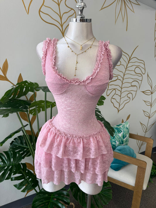 Sweet Lace Romper