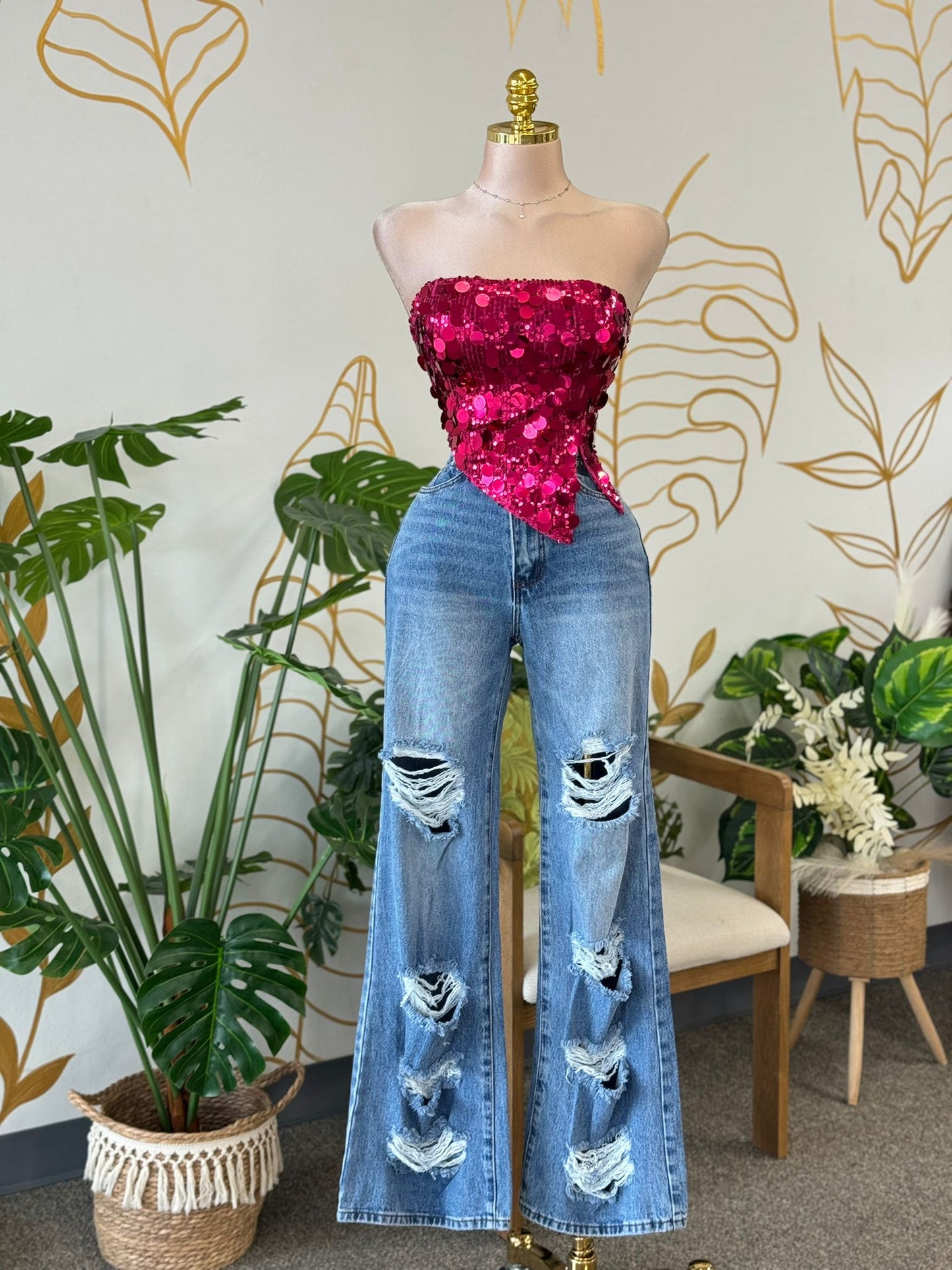 “Jeans Destroyed Rebel”