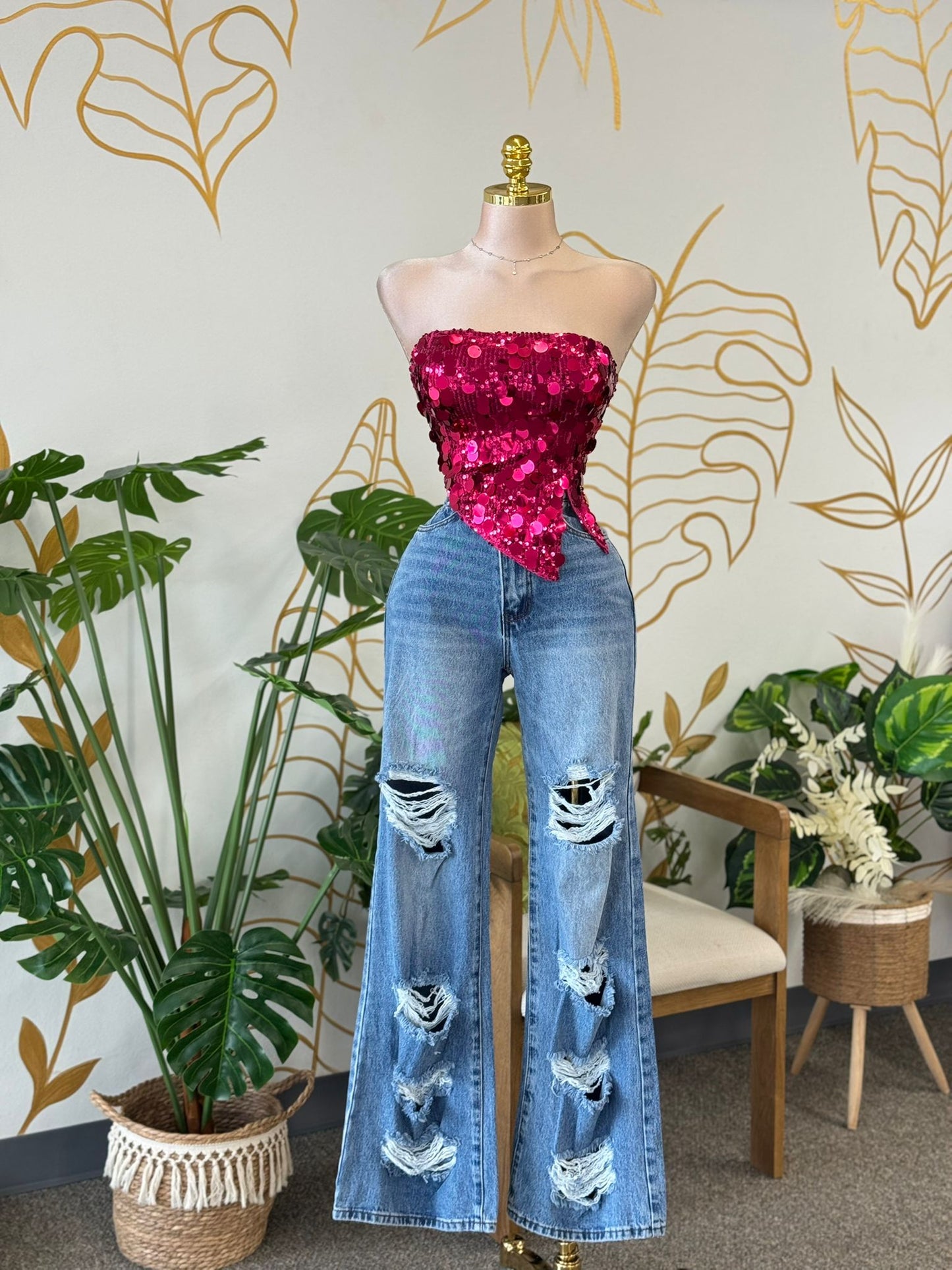 “Jeans Destroyed Rebel”