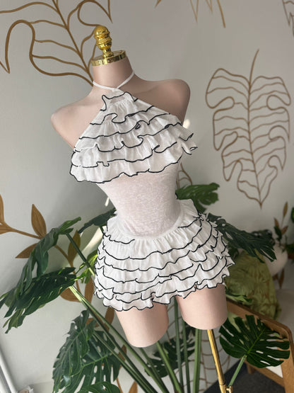 Frill Fantasy Romper