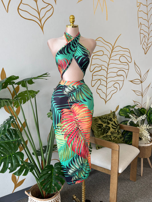 “Jungle Allure Dress”