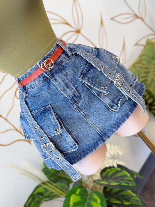 Cargo Chic Skort