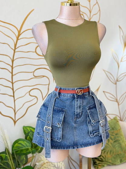Cargo Chic Skort