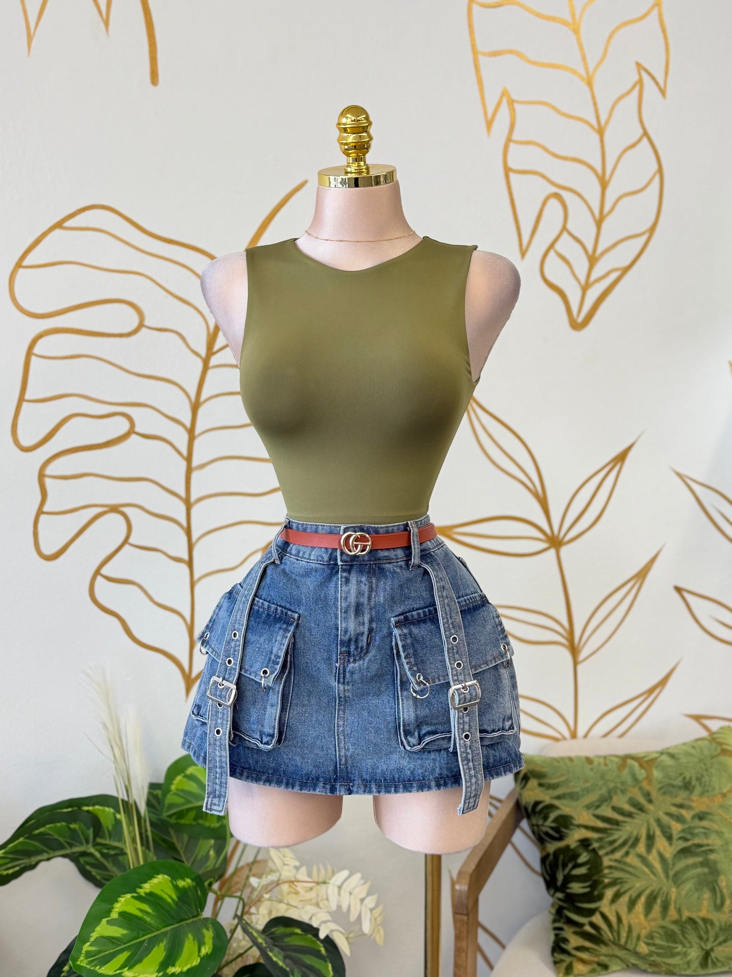 Cargo Chic Skort