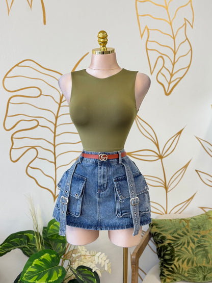 Cargo Chic Skort