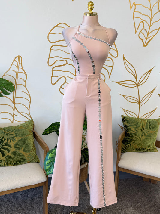 Blush Crystal Two-Piece Set