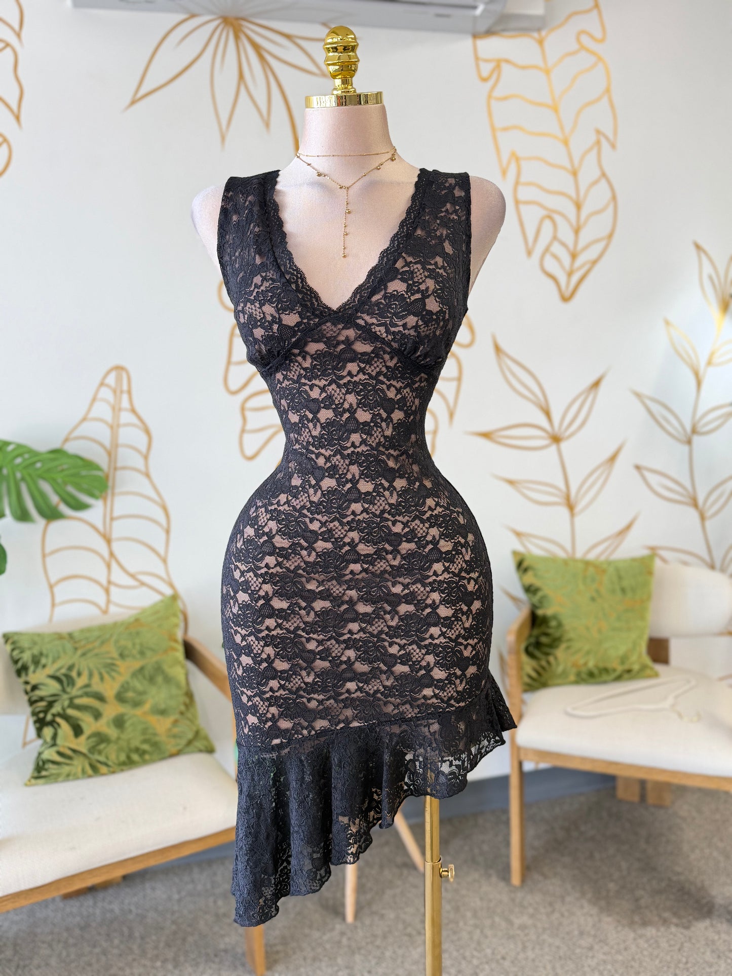 Dark Romance Lace Dress