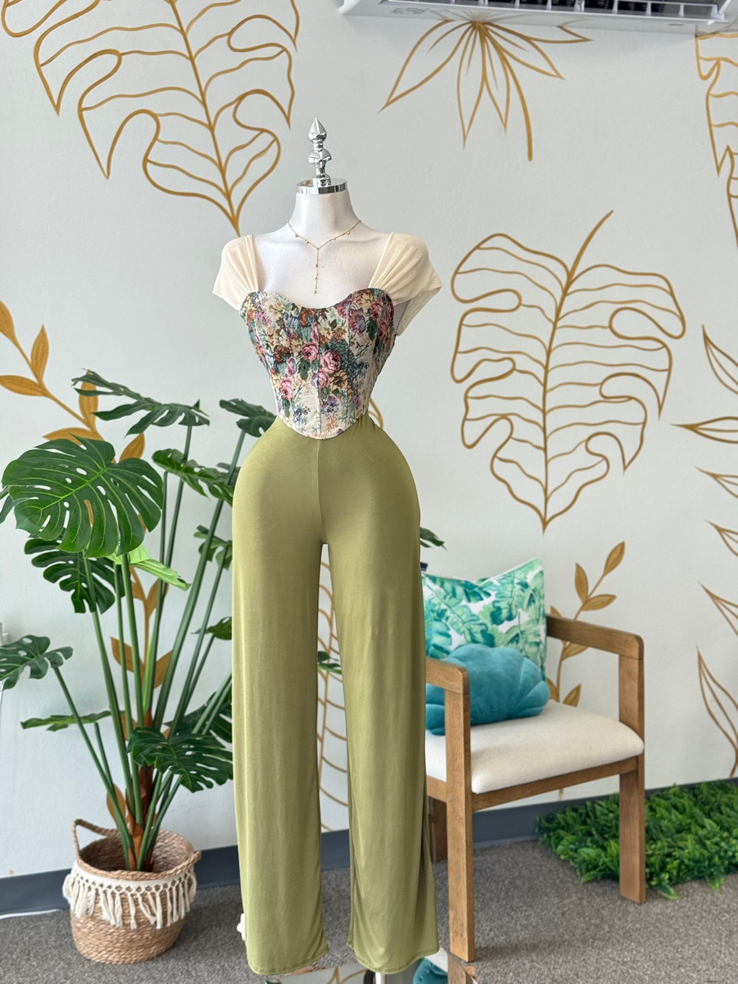 Olive Flow Pants