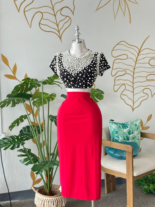 Red Flame Skirt