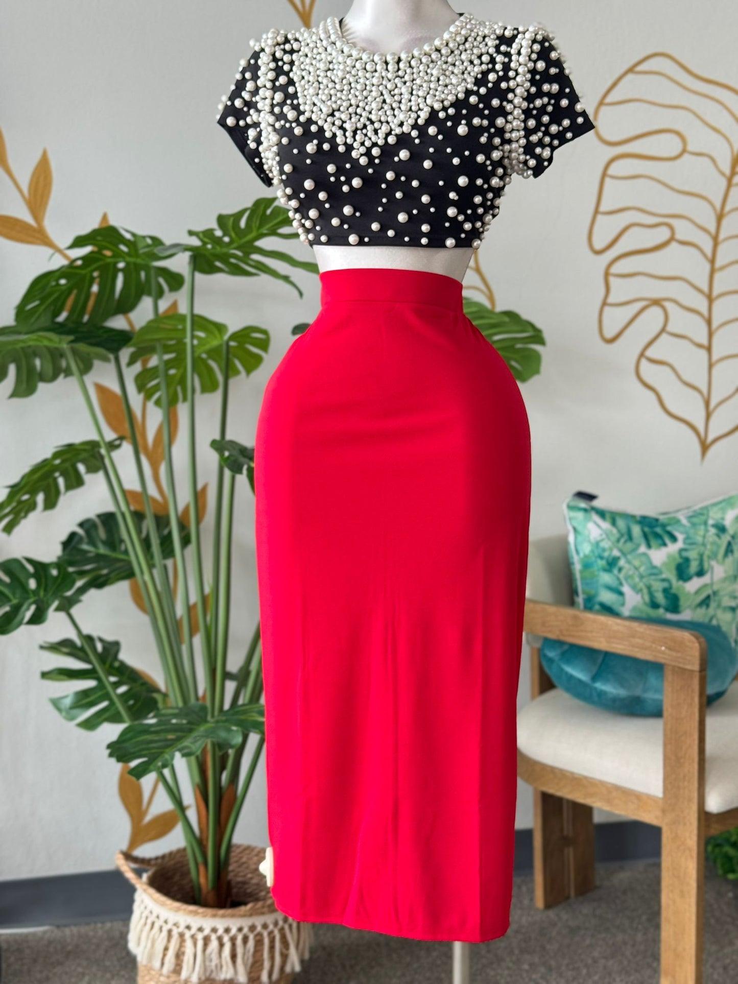 Red Flame Skirt