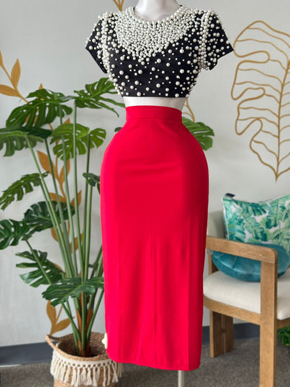Red Flame Skirt