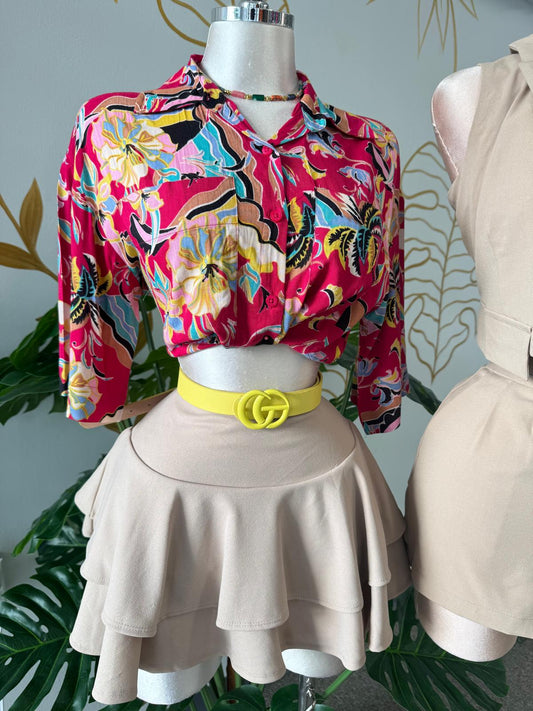 Yellow Pop Belt