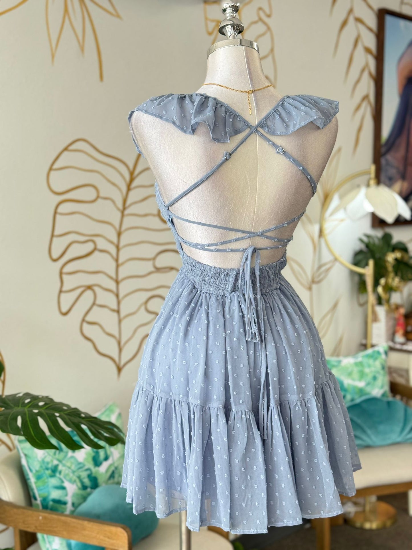 Blue Meadow Dress