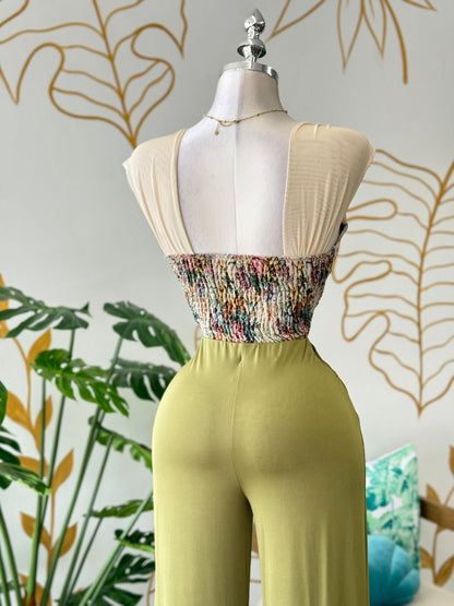 Olive Flow Pants
