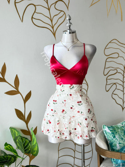 Cherry Lace Skirt (falda)