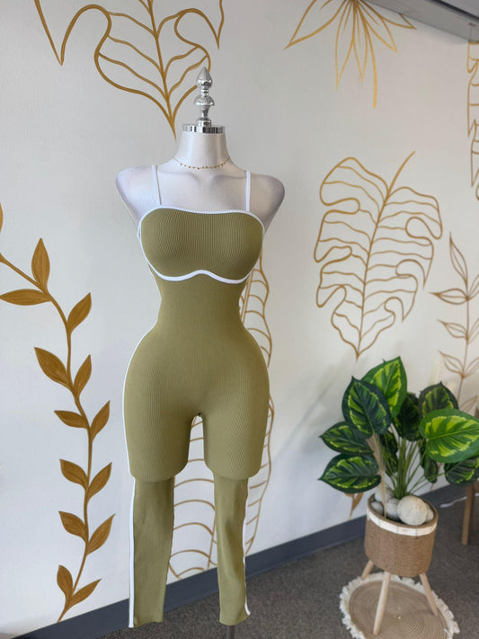 Elastic Tube Jumpsuit