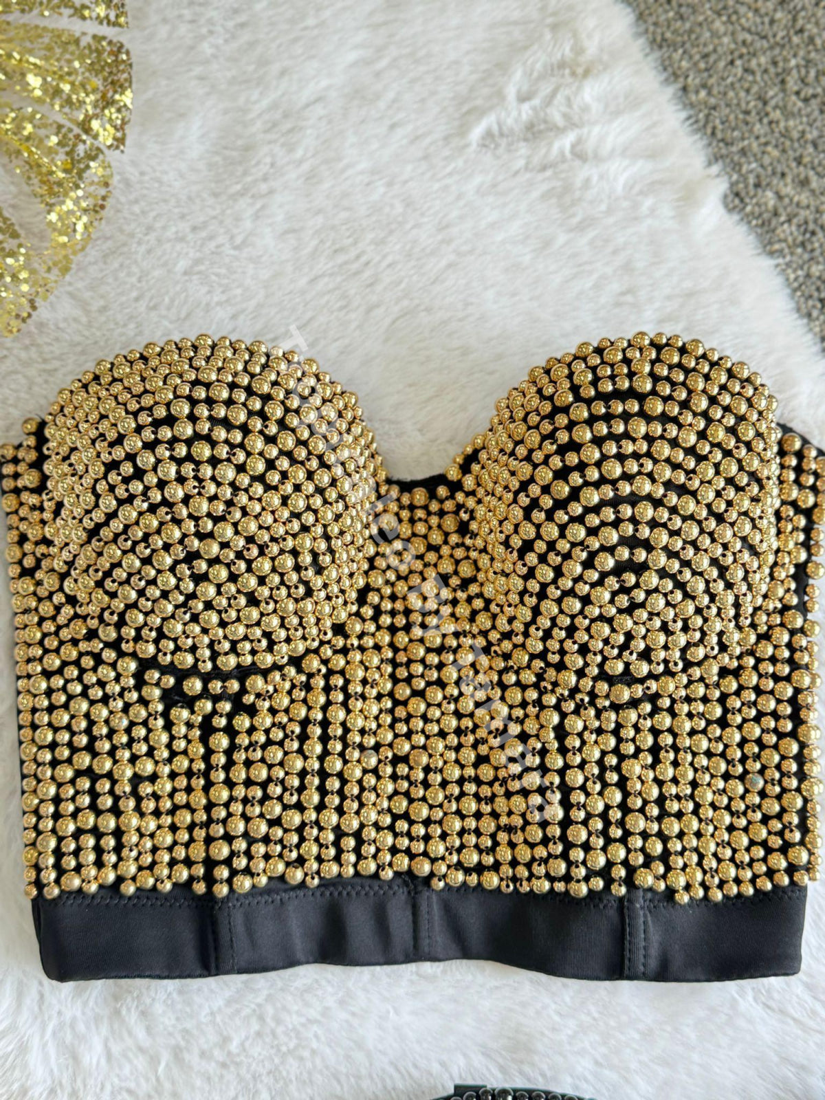 Gilded Corset Medium / Dorado Y Negro