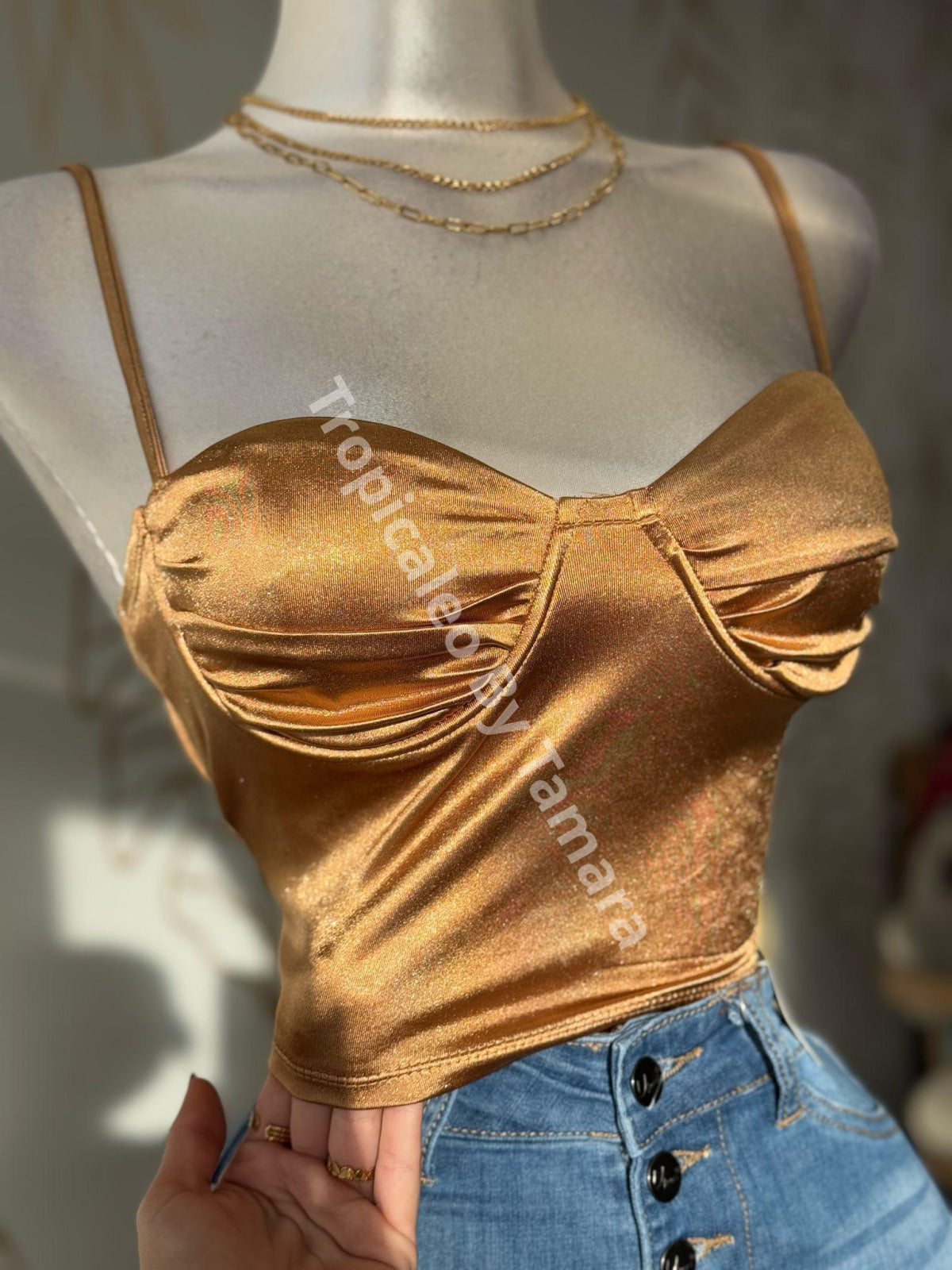 Silky Dreams Crop Top