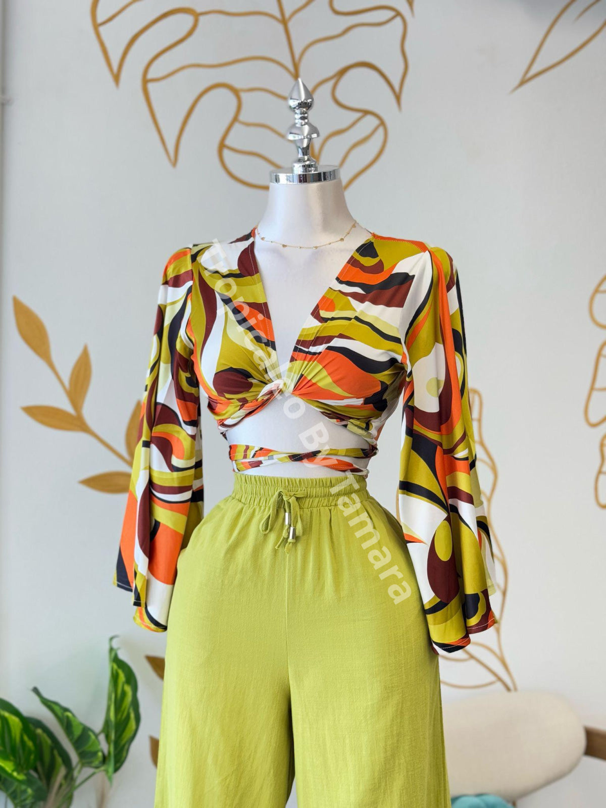 Sunset Twist Top